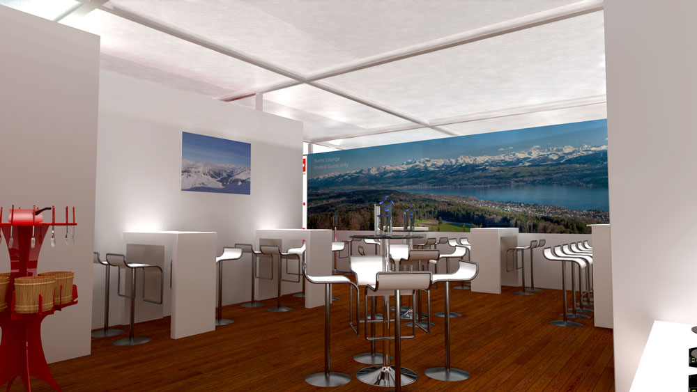 Visualisierung Swiss Pavilion